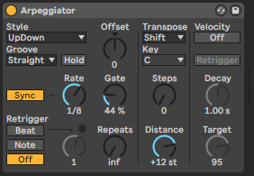 REDKEYS v2.5 | Arpeggiator